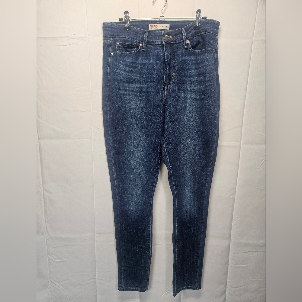 Levi's Signature High Rise Skinny Blue Jeans